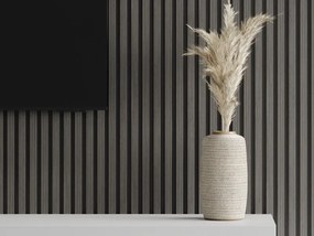 Mexen Lam-B, akustické stenové lamely 275 × 30 cm, HDF doska 4 mm, technická dyha, dub ónyxový, S100-275307-3015-010