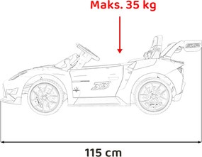 Ramiz Maserati MC20 GT2 Biele vozidlo