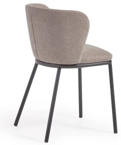 Svetlohnedá jedálenská stolička Ciselia – Kave Home