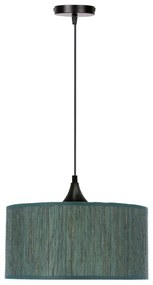 Luster na lanku PATTI 1xE27/60W/230V pr. 30 cm zelená