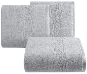 BAVLNENÝ UTERÁK KARIN 30X50 CM STRIEBORNÁ