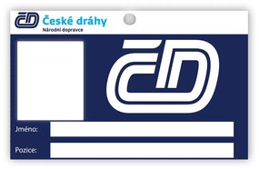 Rappa Sada čiapka s píšťalkou a plácačkou České dráhy