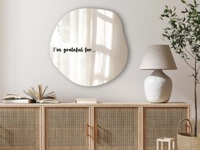 Nálepka na zrkadlo S29 – I’m grateful for...