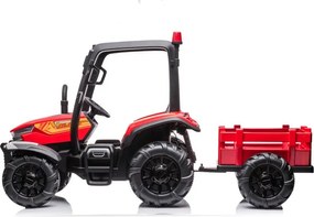 LEAN CARS BLT-206 Batériový traktor červený
