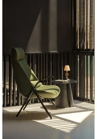 Zelené kreslo Teulat Dins, výška 114 cm