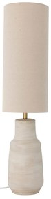 Krémová stojacia lampa s textilným tienidlom (výška 113 cm) Linetta – Bloomingville