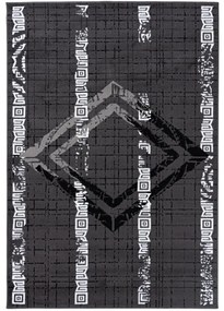 Kusový koberec PP Agios tmavo sivý 140x200cm