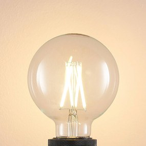 LED žiarovka E27 8W 2700K G95 globe filament číra