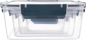 Orion Sada 4 kuchynských tesniacich dóz, krabičky na jedlo CLARA