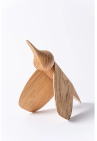 Soška v tvare vtáčika z dubového dreva Gazzda
