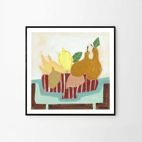 The Poster Club Plagát Sweet Pears by Aliya Abs 50x50