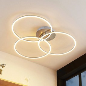 Lucande Lucardis stropné LED svietidlo 3pl okrúhle