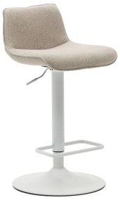 Béžové barové stoličky v súprave 2 ks 103 cm Zenda – Kave Home