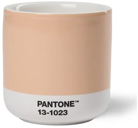 Oranžový keramický hrnček 175 ml Cortado Peach Fuzz 13-1023 – Pantone