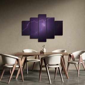 Obraz blesku na oblohe (150x105 cm)