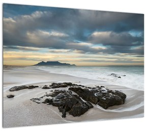 Sklenený obraz - Robben Island (70x50 cm)