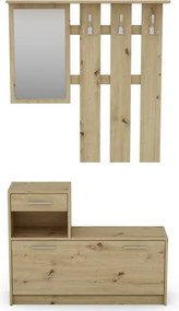 Predsieňová stena Astor, dub artisan