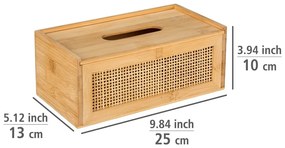 Ratanovo-bambusový box na vreckovky Allegre - Wenko