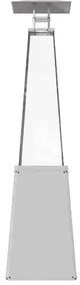 Terasový ohrievač Umbrella BS White