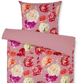 Flanelová posteľná bielizeň, štandardná veľkosť, ružová