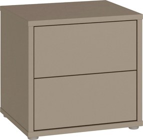 XXXLutz NOČNÝ STOLÍK, taupe, 50/48/42 cm Carryhome - Online Only spálne - 000687018386