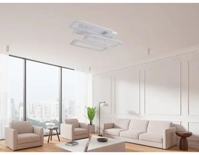 LED Stmievateľný prisadený luster LED/90W/230V 3000-6500K + diaľkové ovládanie
