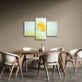Obraz - Žltý motýľ (90x60 cm)