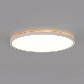 LED kúpeľňové svietidlo so senzorom NIVERA LED/12W/230V IP54 priemer 22,5 cm biela + diaľkový ovládač