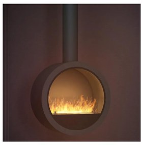 InFire - Závesný BIO krb pr. 70 cm čierna