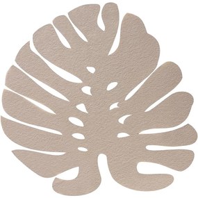 Podložka filcová list 38x38 cm béžová