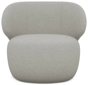 Svetlosivé kreslo Kama – Makamii