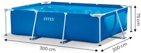 Veľký bazén pre celú rodinu 3 x 2 m