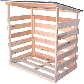 Drevená kôlňa WOOD