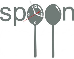 Nástenné hodiny Quartz, nalepovacie dekorácie, 3D zrkadlové nálepky Xmomo X0084-Trendige Wanduhr HEU-