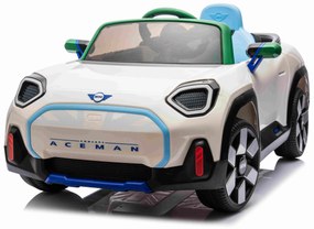 RAMIZ Elektrické autíčko Mini Concept Aceman JE1688 - biele