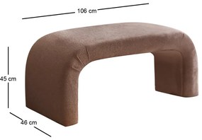 Lavička Nu Bench Brown