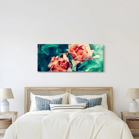 Obraz jarných kvetov (120x50 cm)