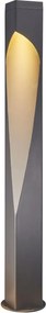 Nordlux Antracitová záhradná lampa Concordia pre žiarovku GU10 100cm 49018050