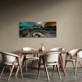 Obraz - Nočná scéna (120x50 cm)