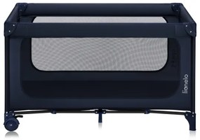 Lionelo - Cestovná postieľka JASMIN EASY FOLD námornícka modrá