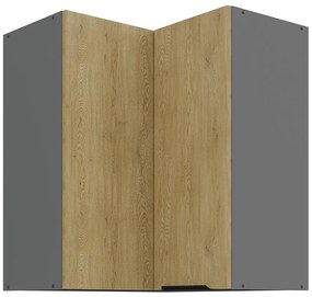 Kuchynská skrinka Cremona Ant 60x60 Gn-72 2f (90°)