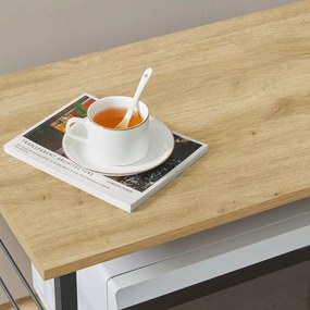 Odkladací stolík na kolieskach s 3 policami TAYLOR ARTISAN 60x40 cm