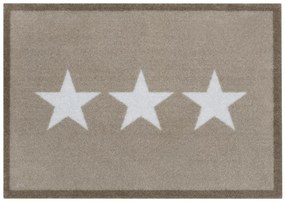 Hanse Home, Protišmyková rohožka Deko 105352 Beige Creme – na von aj na doma, 67x180, béžová, chodba / predsieň