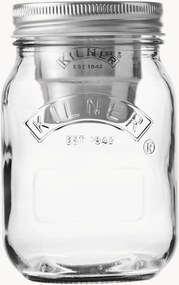 Sklenená úložná dóza's držiakom na dochucovadlá Kilner, 0,5 l
