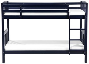 Poschodová posteľ 90 cm REWIND (s roštom) (modrá). Vlastná spoľahlivá doprava až k Vám domov. 1007470