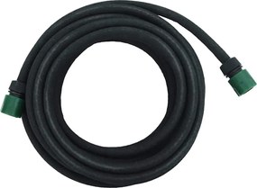 Záhradná priesaková hadica, čierna 0,6" 10 m, guma