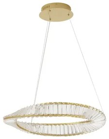 Krištáľový luster Aurelia 36W 60 zlaté