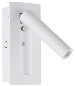 LED Nástenné bodové svietidlo LED/2W/230V 3000K biela
