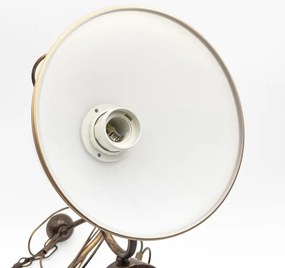 Luster na reťazi COBRA 5xE27/60W/230V bronz/patina