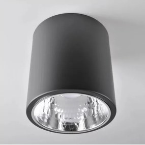 Bodové svietidlo JUPITER 1xE27/20W/230V pr. 16,5 cm čierna